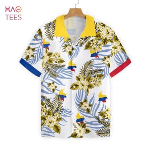 NEW Colombia Proud Hawaiian Shirt