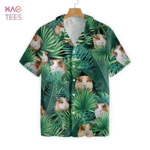 NEW Cute Guinea Pig Hawaiian Shirt
