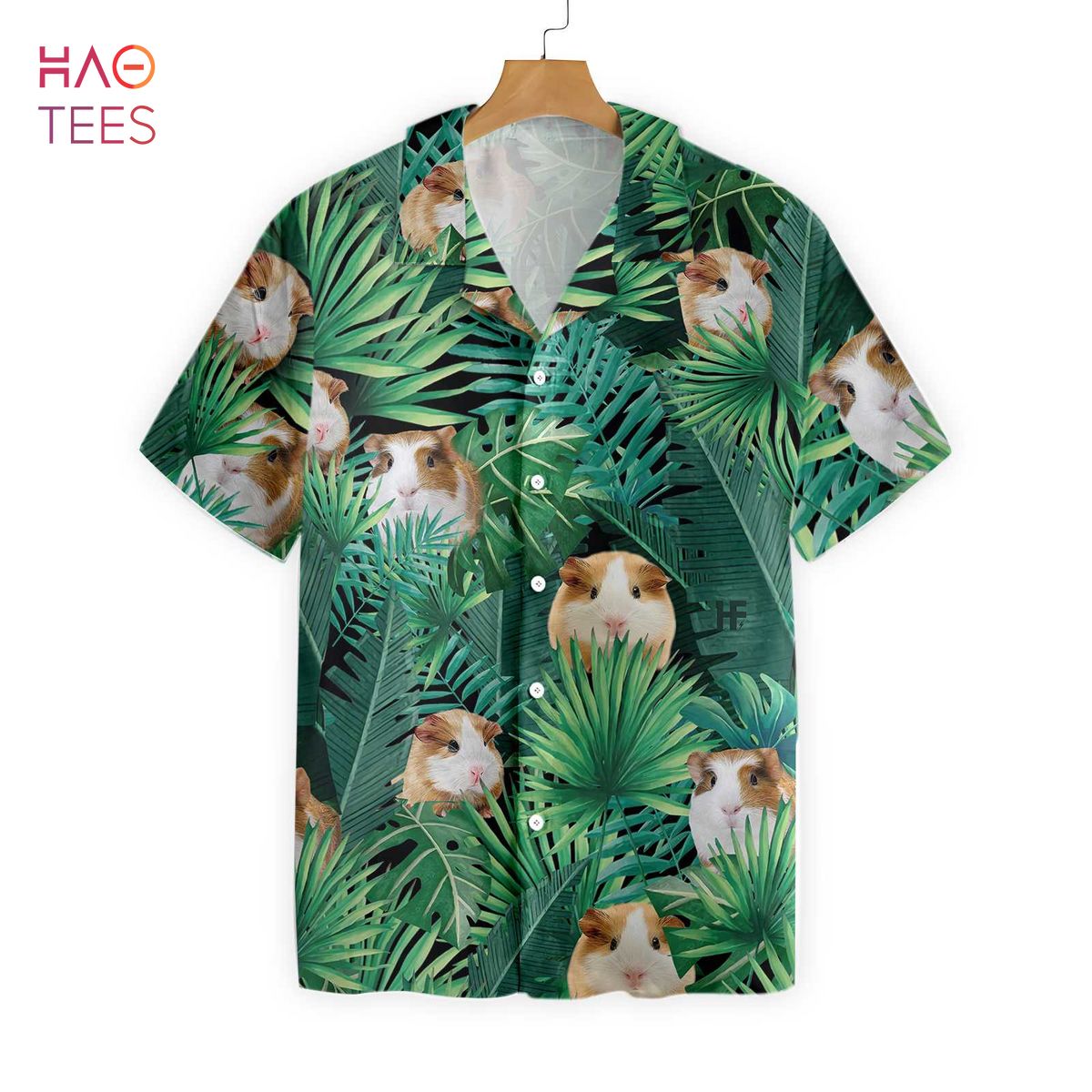 NEW Cute Guinea Pig Hawaiian Shirt NEW Cute Guinea Pig Hawaiian Shirt