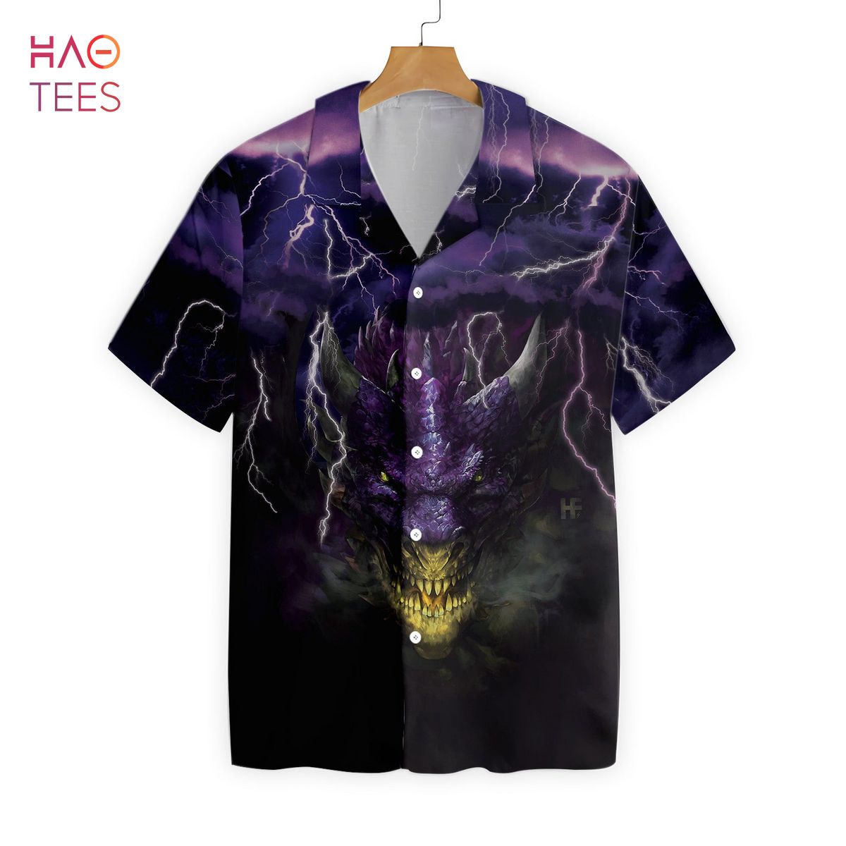 NEW Dragon Head Lightning Hawaiian Shirt NEW Dragon Head Lightning Hawaiian Shirt
