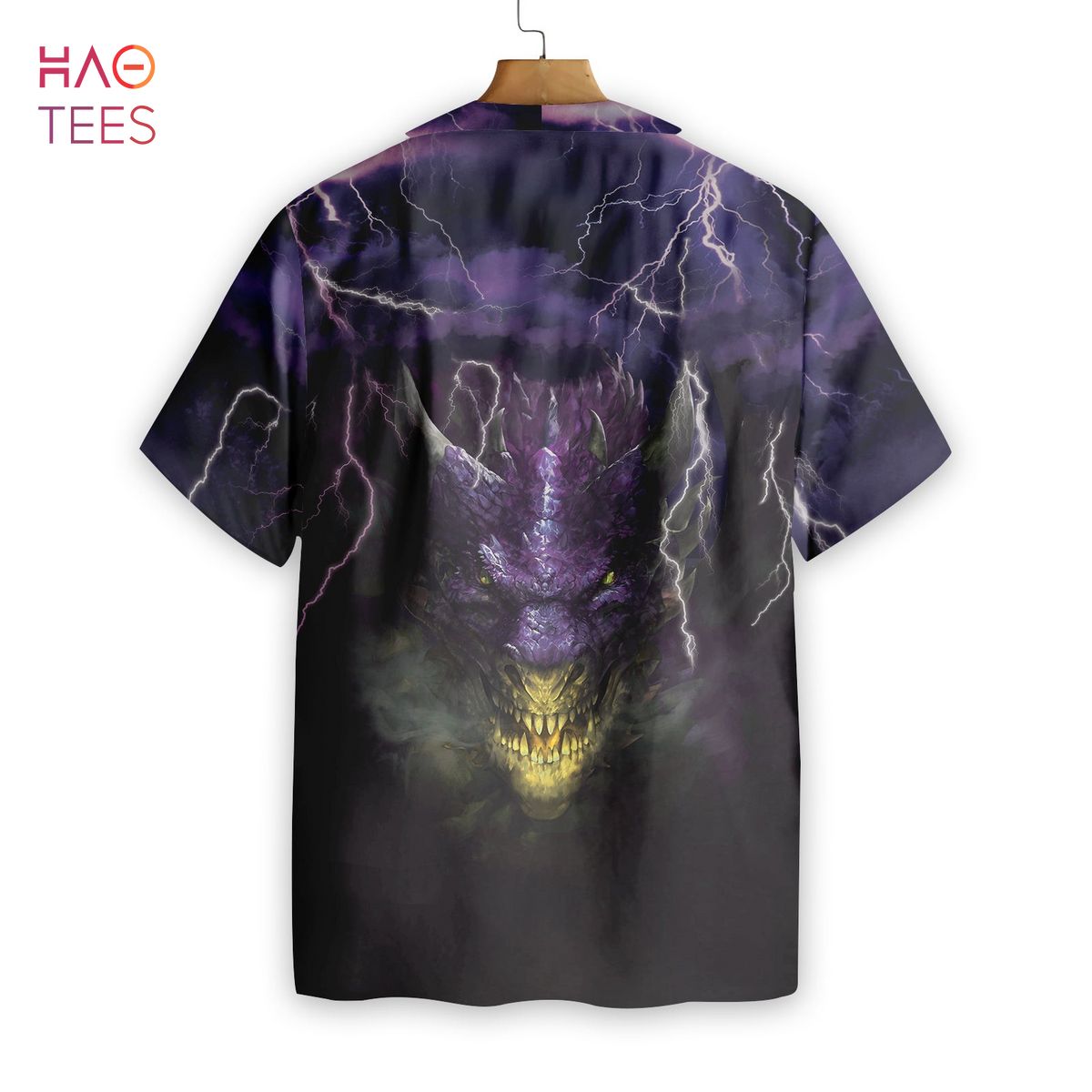 NEW Dragon Head Lightning Hawaiian Shirt NEW Dragon Head Lightning Hawaiian Shirt