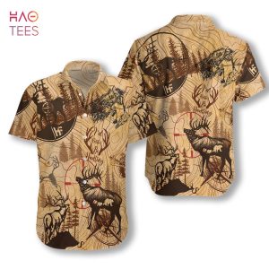NEW I’D Rather Be Hunting Hawaiian Shirt NEW I’D Rather Be Hunting Hawaiian Shirt