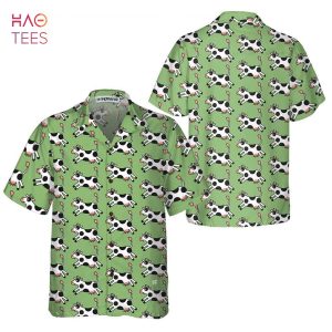NEW Jumping Cow Hawaiian Shirt NEW Jumping Cow Hawaiian Shirt