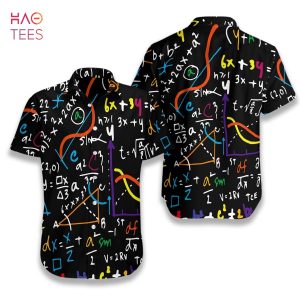 NEW Math Teacher Seamless Pattern Hawaiian Shirt NEW Math Teacher Seamless Pattern Hawaiian Shirt