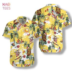 NEW Merry Christmas Santa Claus Hawaiian Shirt NEW Merry Christmas Santa Claus Hawaiian Shirt