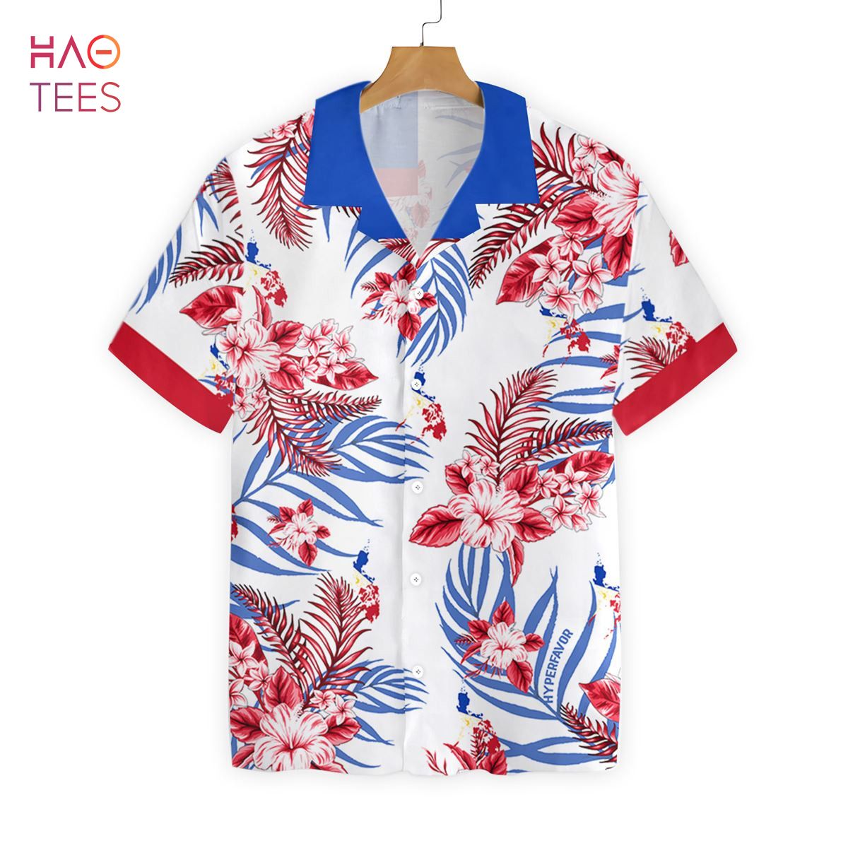  HYPERFAVOR American Flag Fishing Shirts for Men- Proud