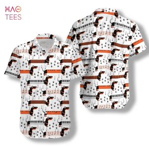 NEW Piano Dachshund Dog Shirt For Men Hawaiian Shirt NEW Piano Dachshund Dog Shirt For Men Hawaiian Shirt
