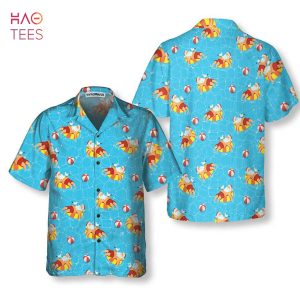 [BEST] Santa Claus In Swimming Pool Pattern Hawaiian Shirt