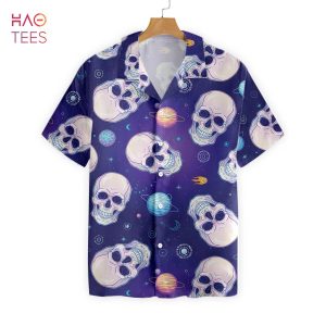 [BEST] Skull Planets Outta Space Hawaiian Shirt