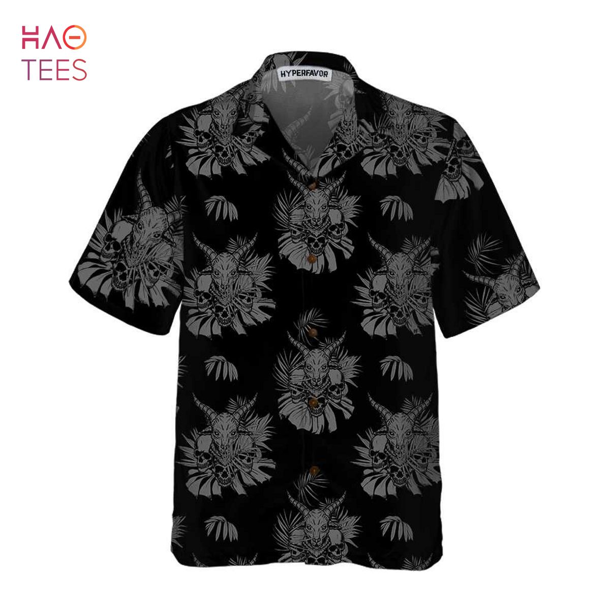 [BEST] The Goat Skull Hawaiian Shirt