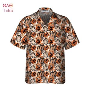 [BEST] Trendy Painted Thanksgiving Pumpkin Hawaiian Shirt
