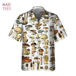 [BEST] Vintage Fungi Mushroom Hawaiian Shirt