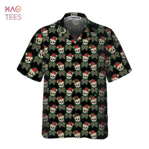[BEST] Vintage Pirate Santa Skull Hawaiian Shirt