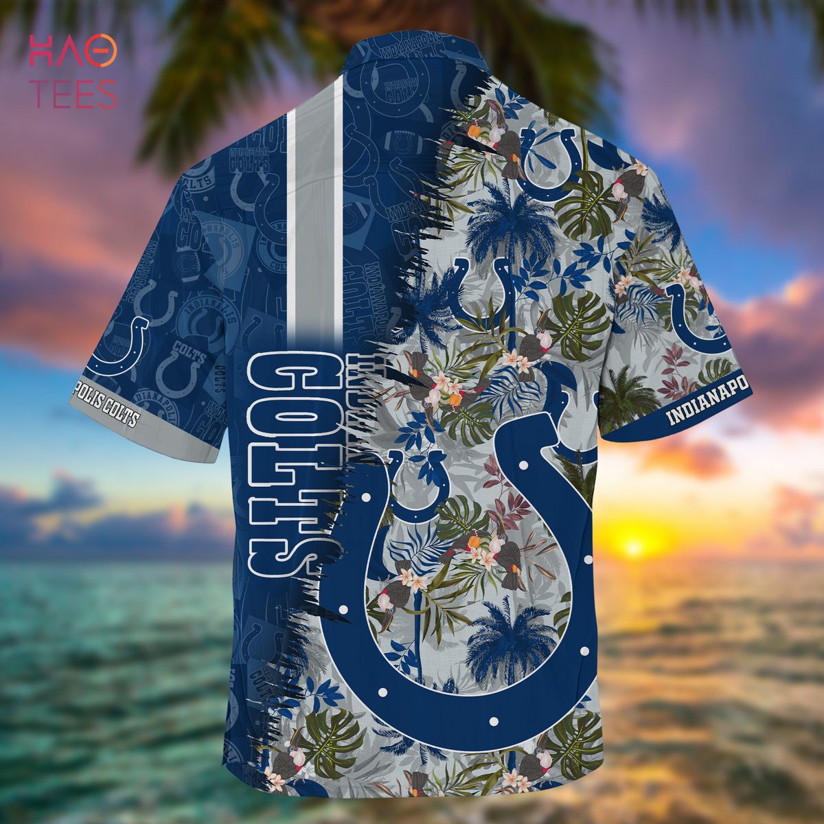 HOT Indianapolis Colts NFL Summer Hawaiian Shirt And Shorts