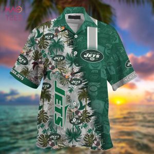 HOT New York Jets NFL Summer Hawaiian Shirt And Shorts