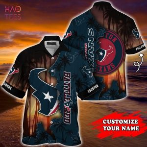 Houston Texans NFL Customized Summer Hawaiian 3D Shirt