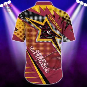 NEW Arizona Cardinals NFL Hawaiian 3D Shirt