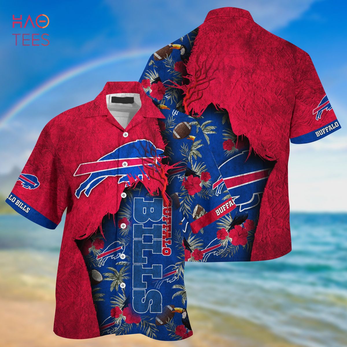 Best Selling Buffalo Bills Hawaiian Shirts - Inktee Store