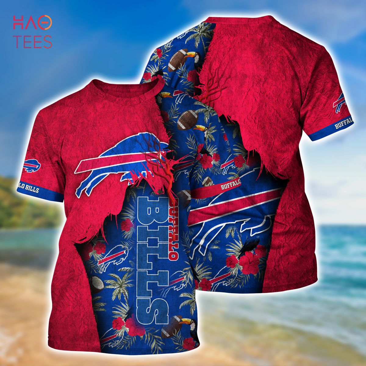 Buffalo Bills NFL Custom Name Hawaiian Shirt For Men And Women Impressive  Gift For Real Fans hawaiian shirt - Limotees