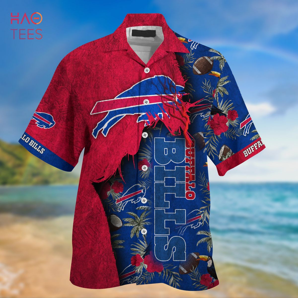 Buffalo Bills Hawaiian Shirt And Shorts New Buffalo Hawaiian Shirt