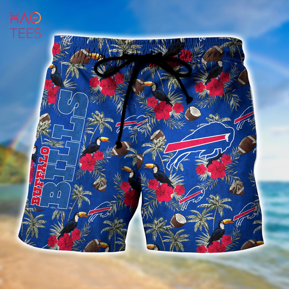 Buffalo Bills Nfl Beach Lover Hawaiian Shirt - Limotees