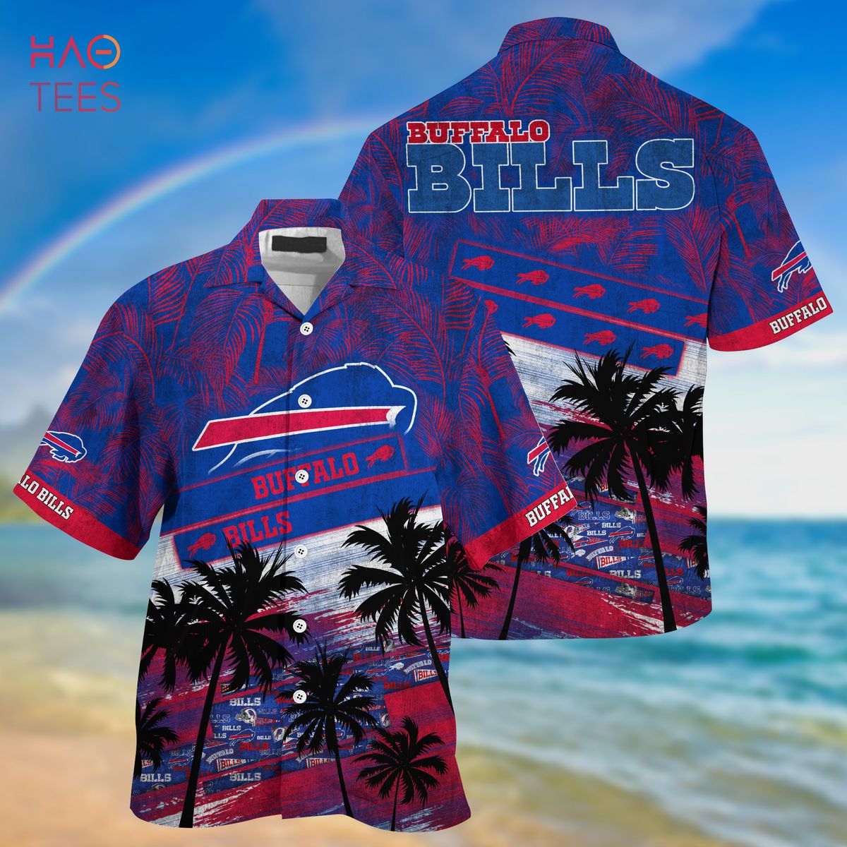 Buffalo Bills NFL Football Team Aloha Beach Gift Hawaiian Shirt