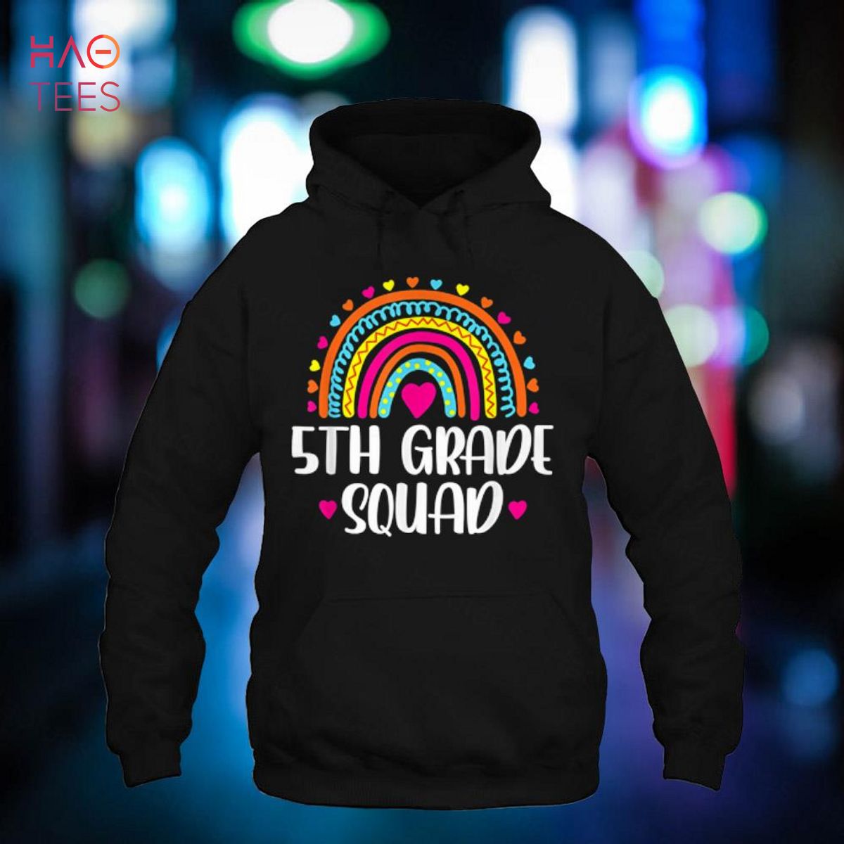 5th Grade Squad Rainbow Lover Back To School Teacher Kids Shirt 5th Grade Squad Rainbow Lover Back To School Teacher Kids Shirt