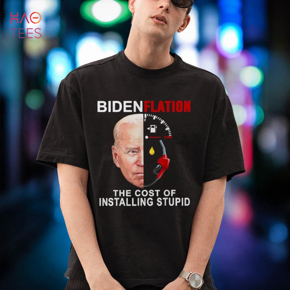 Bidenflation The Cost of Installing Stupid Funny Democrat Shirt