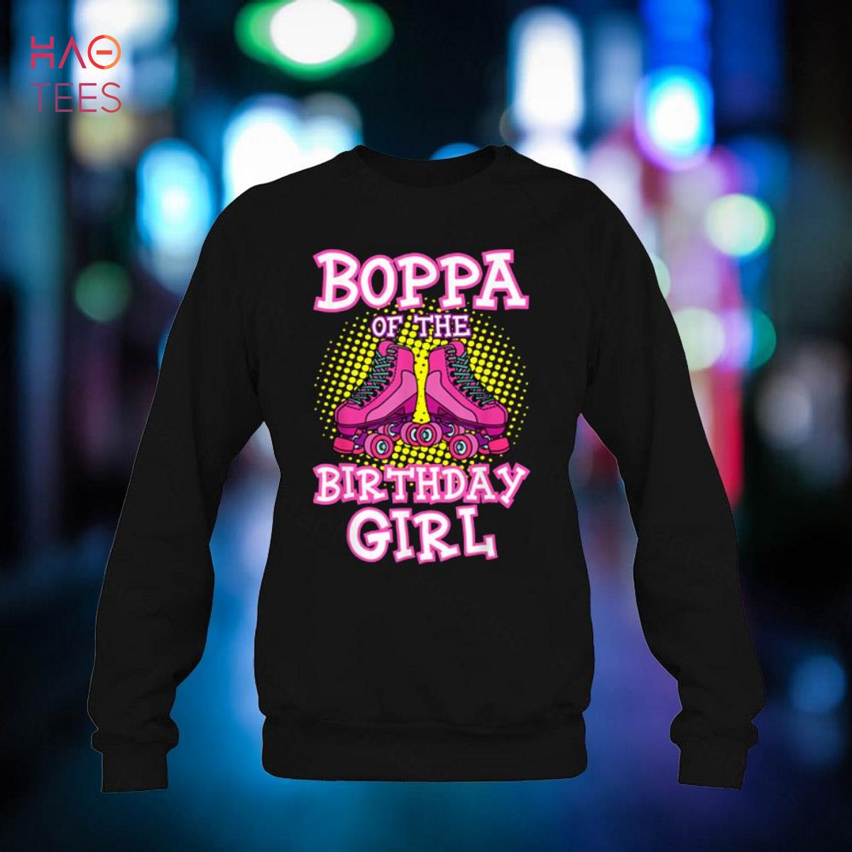 Boppa of the Birthday Girl Roller Skates Birthday Skating Shirt Boppa of the Birthday Girl Roller Skates Birthday Skating Shirt