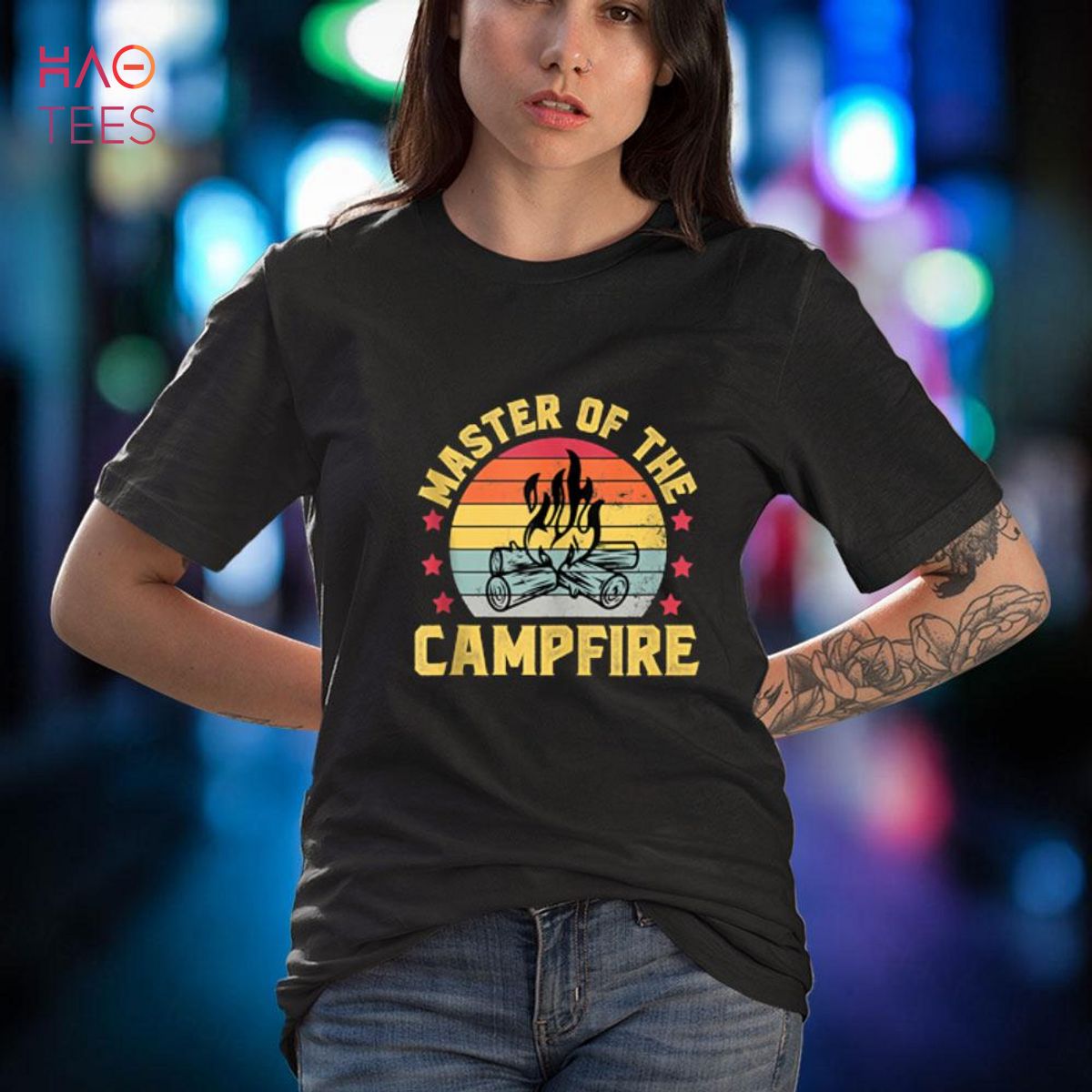 Master of the Campfire Dad Camping Camp Camper Father's Mens Shirt Master of the Campfire Dad Camping Camp Camper Father's Mens Shirt