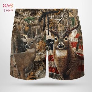 Deer Hunting Summer Beach Shorts
