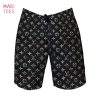 Louis Vuitton Black Luxury Summer Beach Shorts