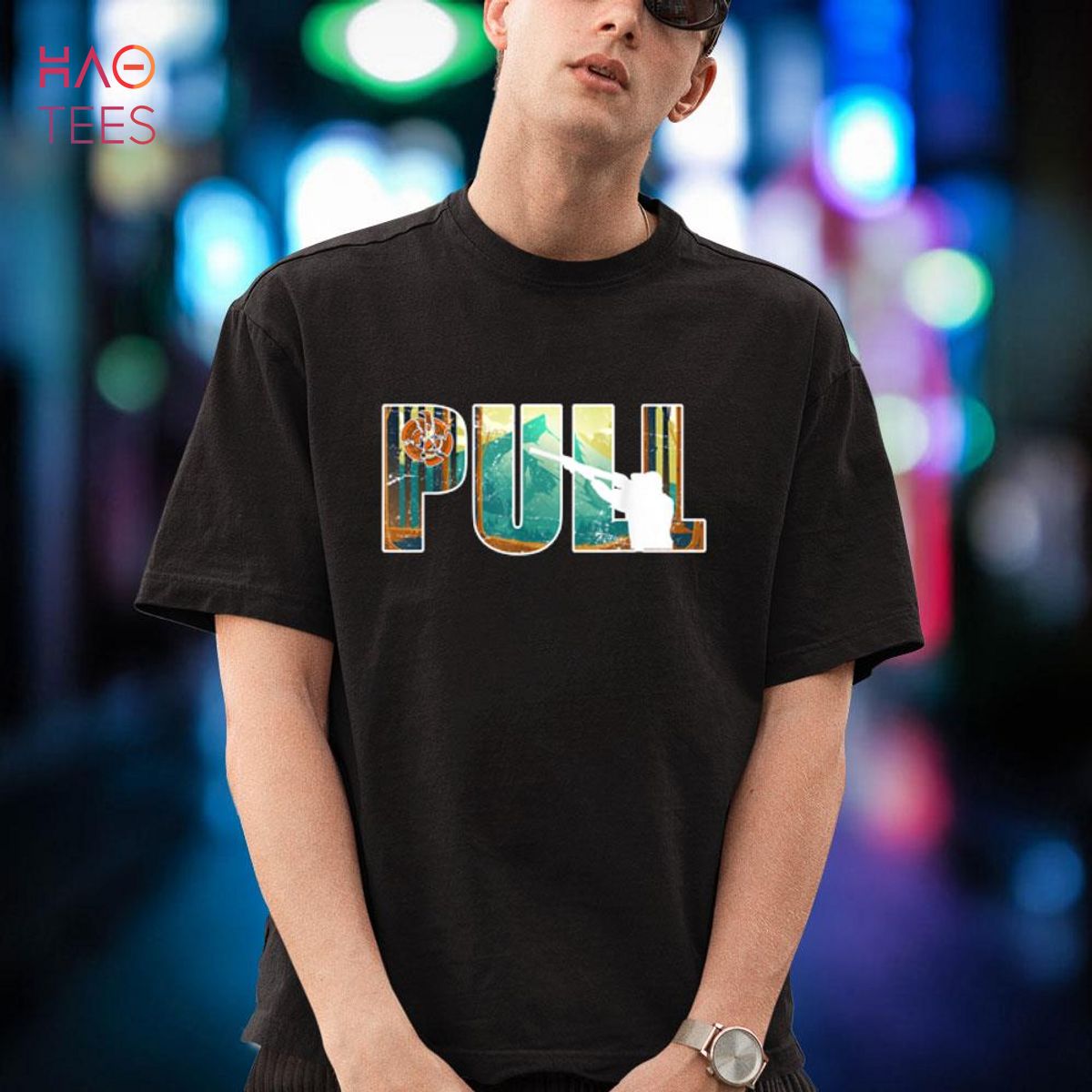 Pull clay pigeon shooting Sports shooter Shirt