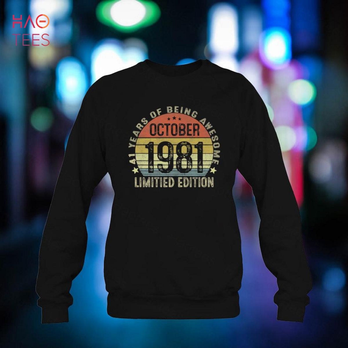 Vintage 41th Birthday Tee October 1981 41 Years Old Gifts Shirt Vintage 41th Birthday Tee October 1981 41 Years Old Gifts Shirt