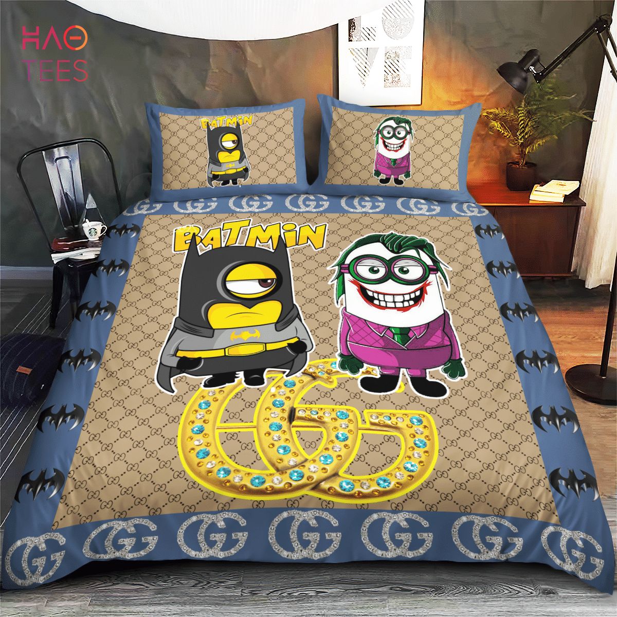 Batmin Gucci Limited Edition Bedding Sets Luxury Store