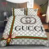 GC Black Luxury Pattern High-end Brand Bedding Sets