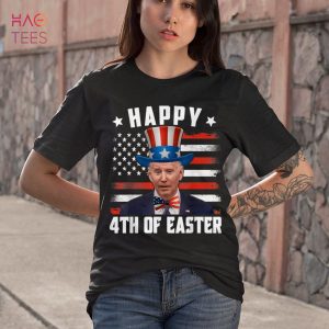 Funny Dazed Joe Biden Happy 4th Of Easter Confused Memorial Shirt
