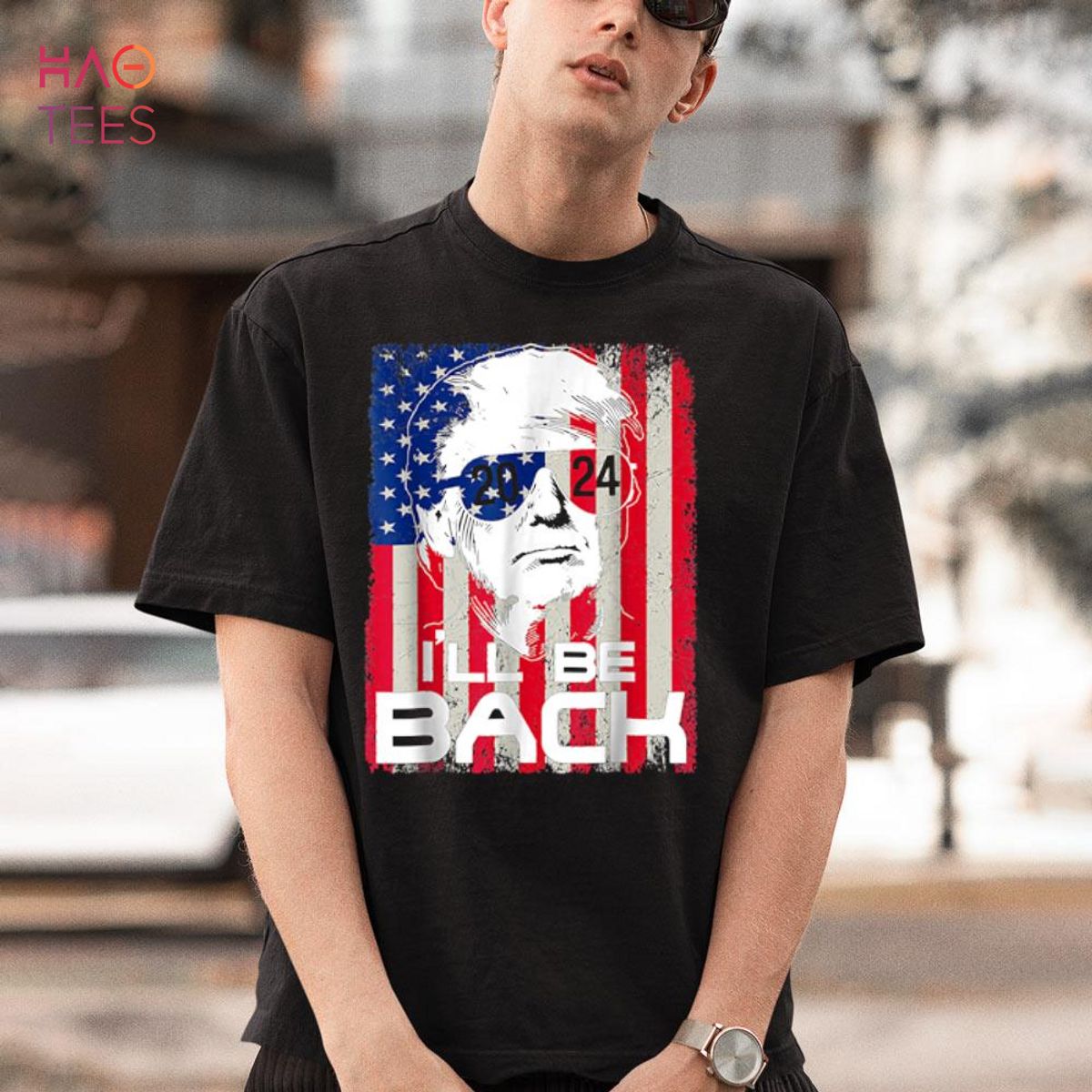I'll Be Back Trump 2024 Vintage Donald Trump 4th Of July Shirt