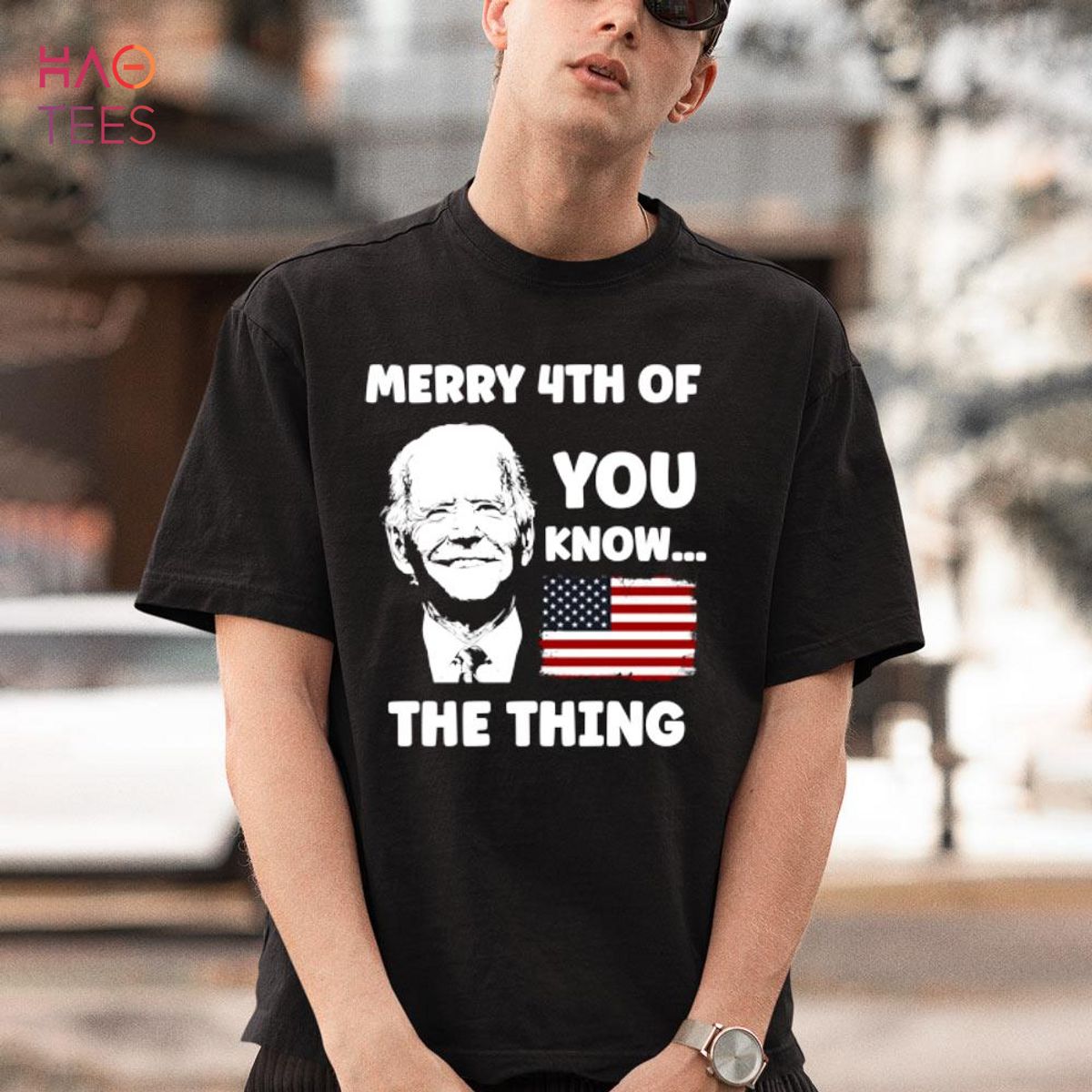 Merry Happy 4th Of You Know The Thing Funny Biden Confused Shirt