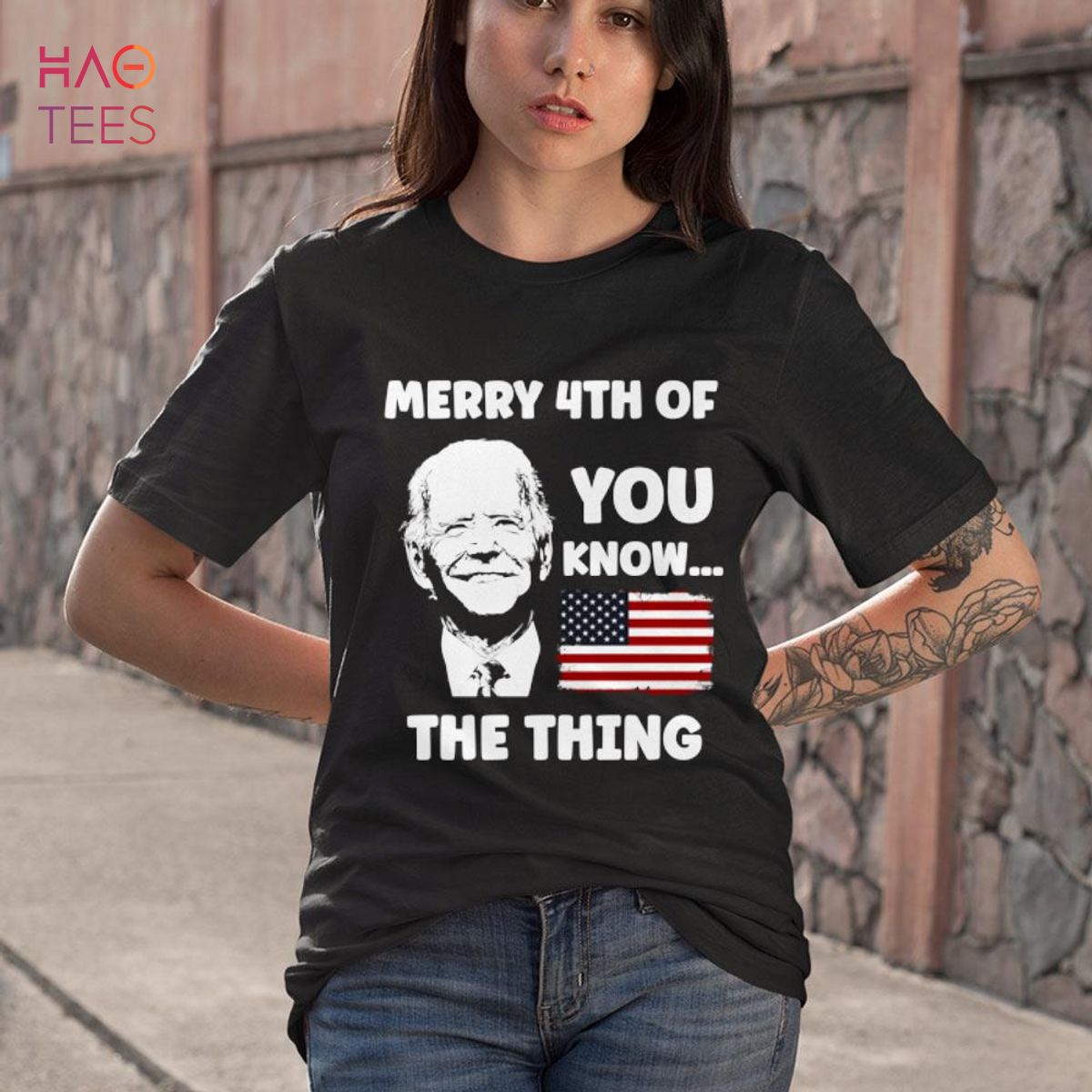 Merry Happy 4th Of You Know The Thing Funny Biden Confused Shirt