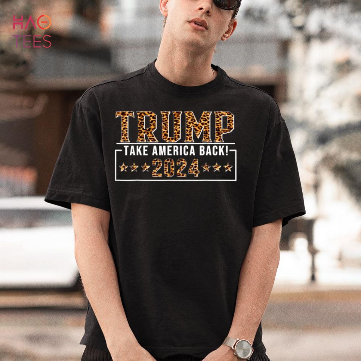 Trump 2024 Donald Trump 2024 Take America Back Leopard Take Shirt