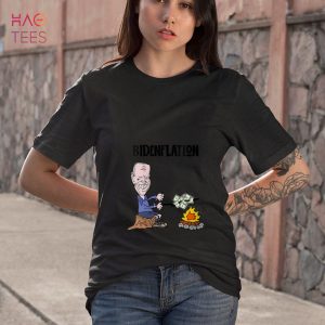 Womens Socialdudtees Funny anti Biden Bidenflation Political Satire Shirt