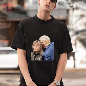 Womens Traitor Donald Trump Writing On Forehead Of Hillary Clinton Shirt