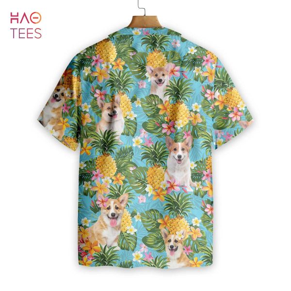 Pineapple Corgis Lover Hawaiian Shirt