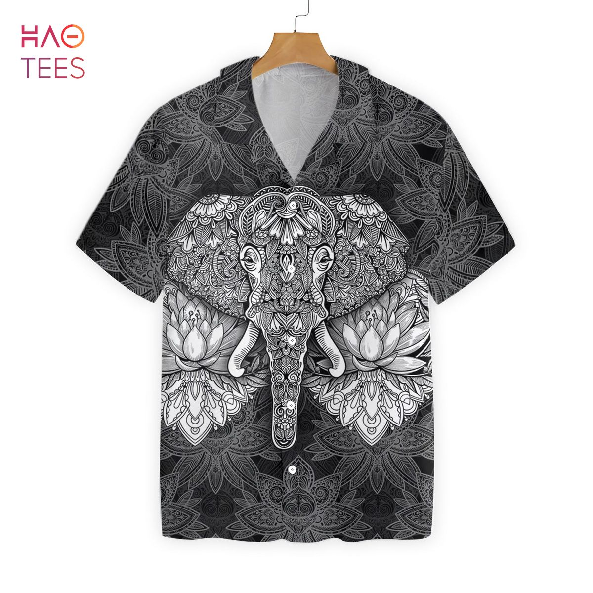 Mandala Elephant Hawaiian Shirt Mandala Elephant Hawaiian Shirt