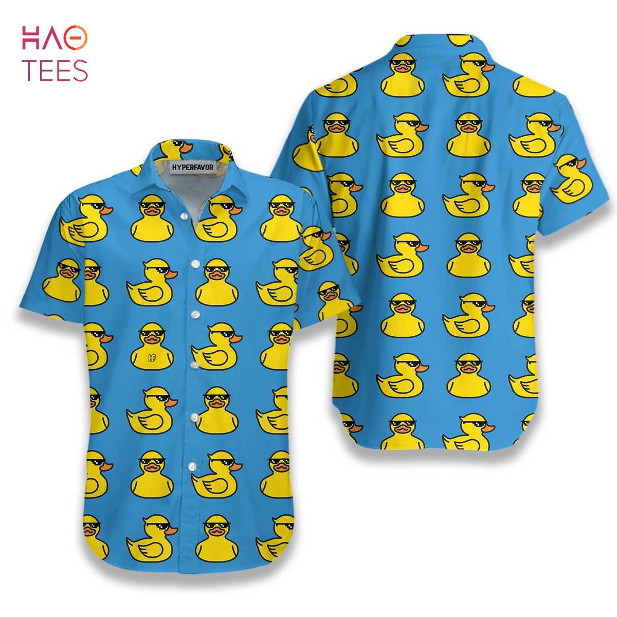 Rubber Yellow Duck Hawaiian Shirt