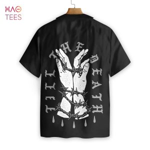 Tied Hand With Barbed Wire Stay Away Goth Hawaiian Shirt