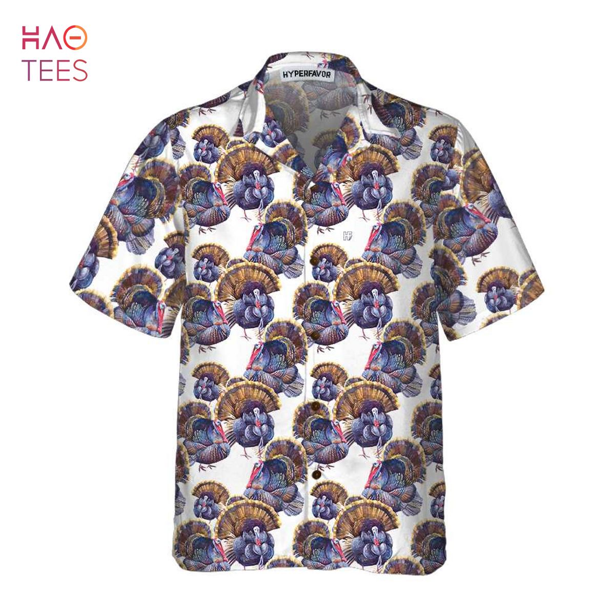 Turkey Chicken Hawaiian Shirt Turkey Chicken Hawaiian Shirt