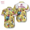 Watercolor Thanksgiving Vegetables With Black Stripes Hawaiian Shirt
