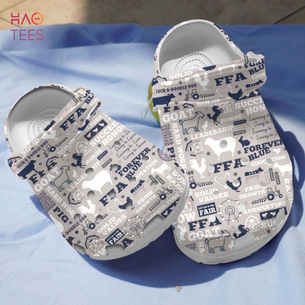 Agriculture FFA Gray Crocs